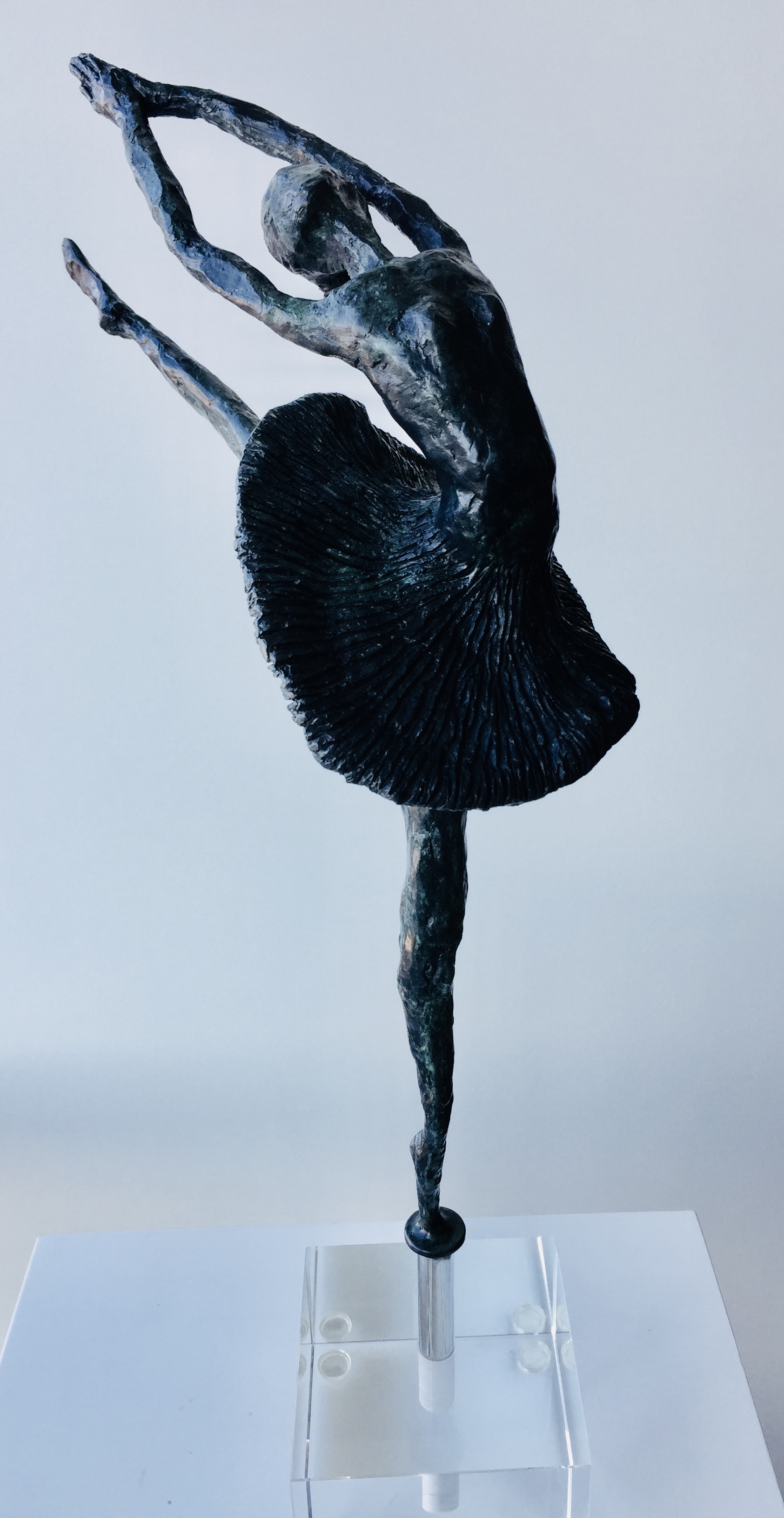 bronze sculpture for sale ballet dancer with tutu sculpture art