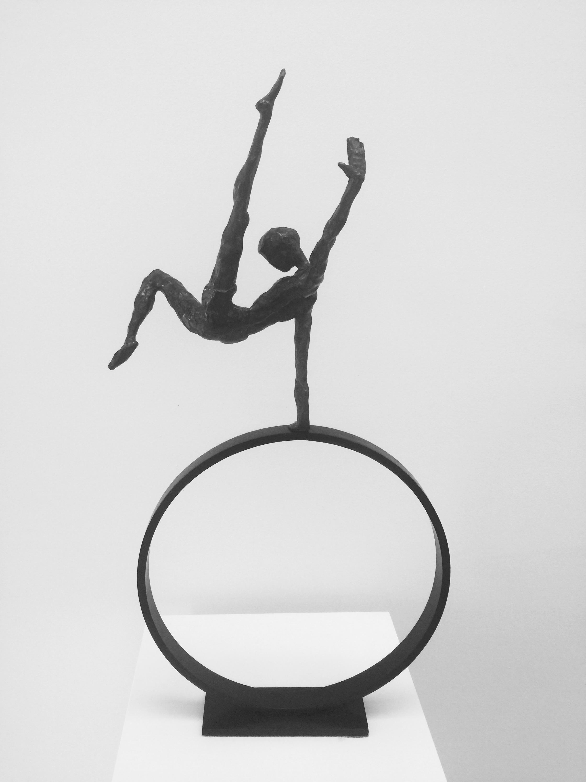 Gymnast Bronze Sculpture