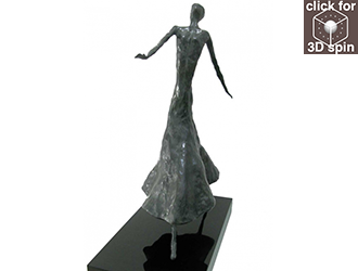 Strolling Lady (Bronze)