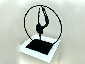 Hoop Dancer in Bronze